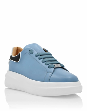 Group Leather Lo-Top Sneakers