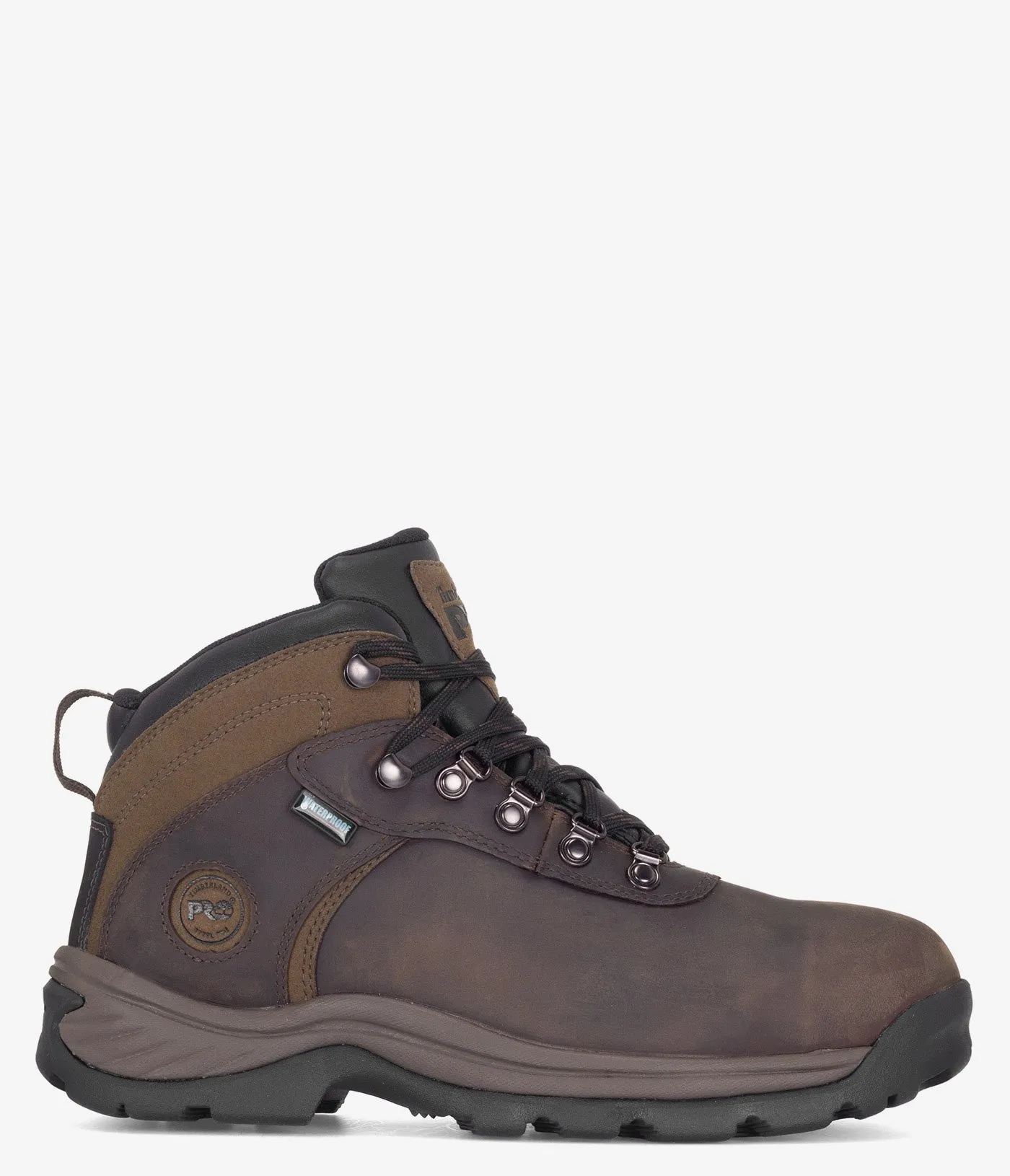 Equestrian Matte Tone Timberland PRO Flume Waterproof Safety Toe Boot - Men