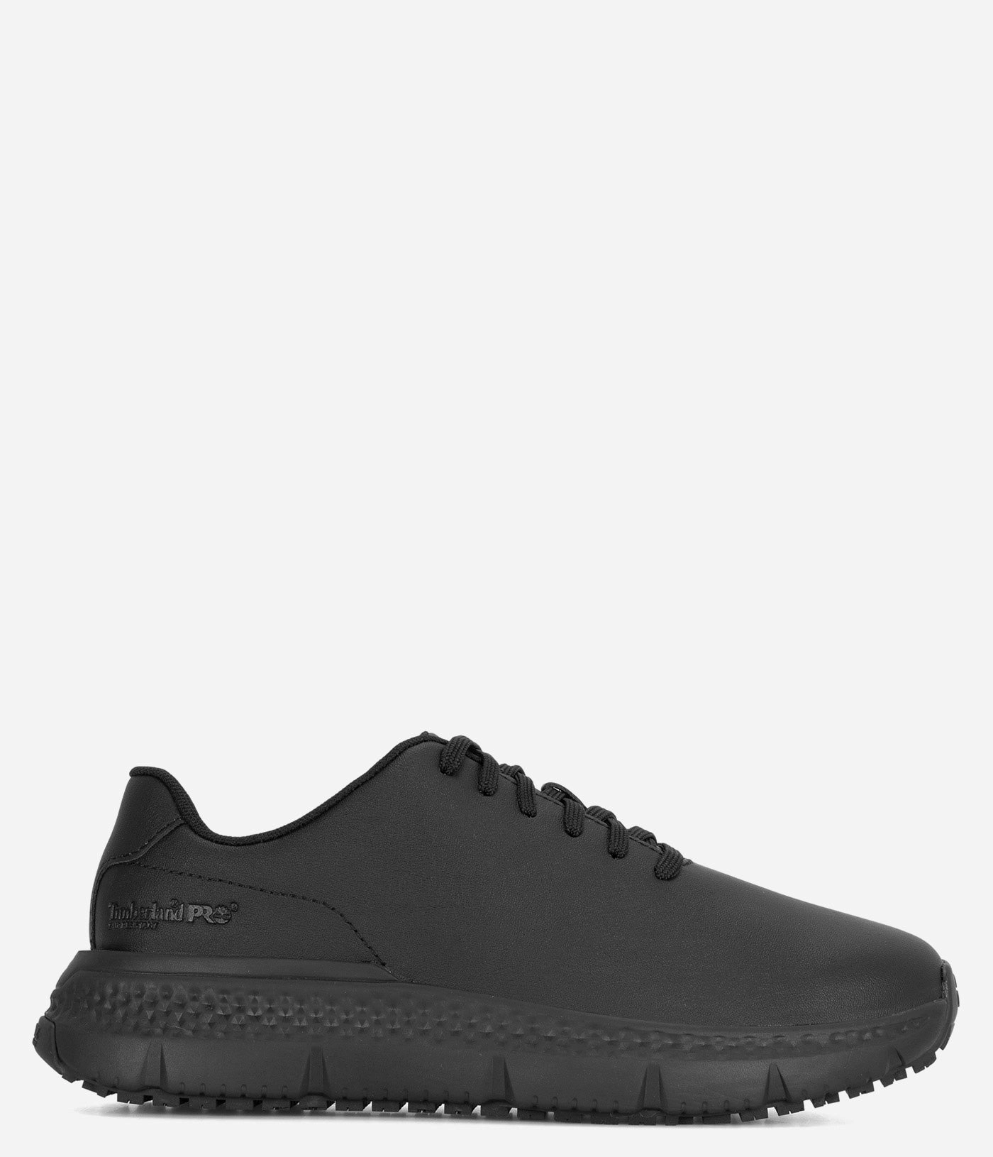slip-resistant Timberland PRO Power Shift Slip-Resistant Leather Work Sneaker - Women