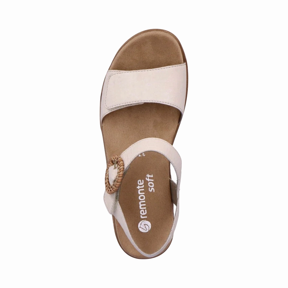 Light Activity Daily Support Remonte Women's Jocelyn 52 Sandal in Beige