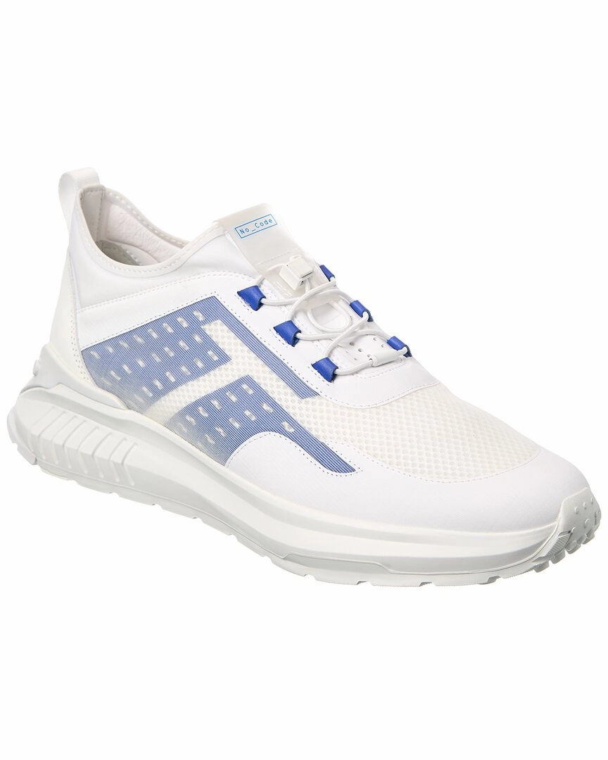 TOD??s Allacciata Rete Running No_Code Mesh & Leather Sneaker easy - to - store shoe advantage