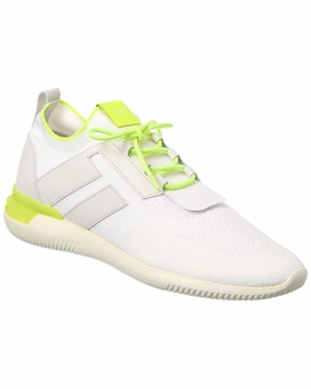 running in the heat shoes new shoes TOD??s Knit & Leather Sneaker