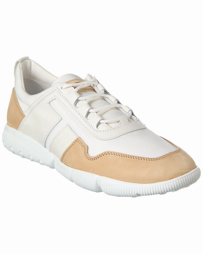 TOD??s Leather & Canvas Sneaker track - and - field shoes dance - shoes