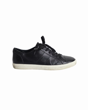 Lightweight Midsole minimalist - feature shoes Tod's Low Top Sneakers in Black Leather