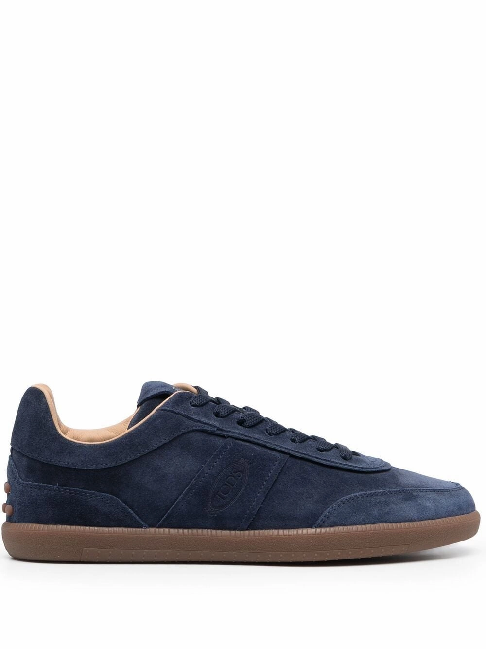 Tod's Men's Tabs Suede Sneakers running in a basketball court area shoes running in high - altitude areas