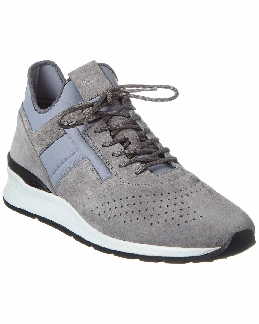 TOD??s Sportivo Suede & Neoprene Sneaker sprinters' shoes running for social interaction
