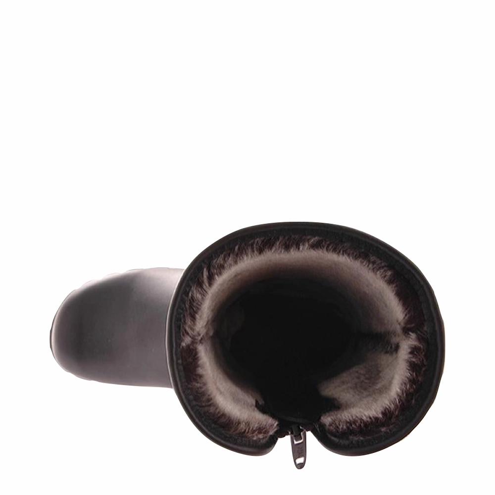 Energy Step Toe Warmers Women's Shield Mid Side Zip Waterproof Leather Boot in Black