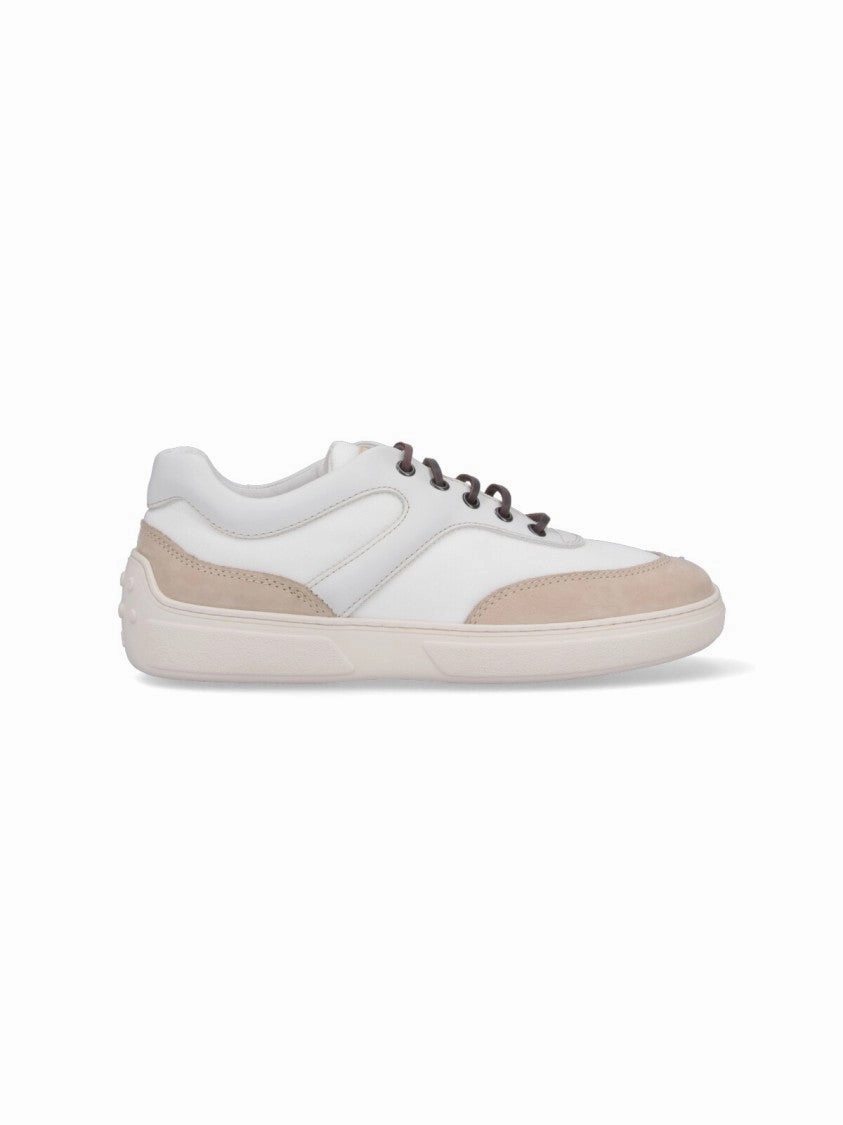 Nubuck Sneakers ?C White Soft - Touch