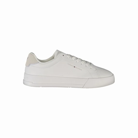 Padded collar beginner runners' shoes Tommy Hilfiger Leather Men Men's Sneaker