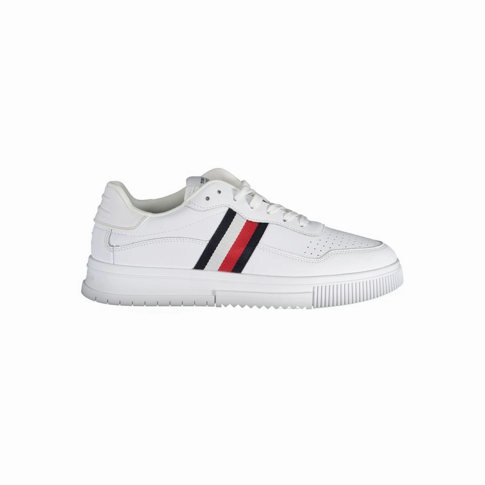 Tommy Hilfiger Leather Men Men's Sneaker Aerobic exercise