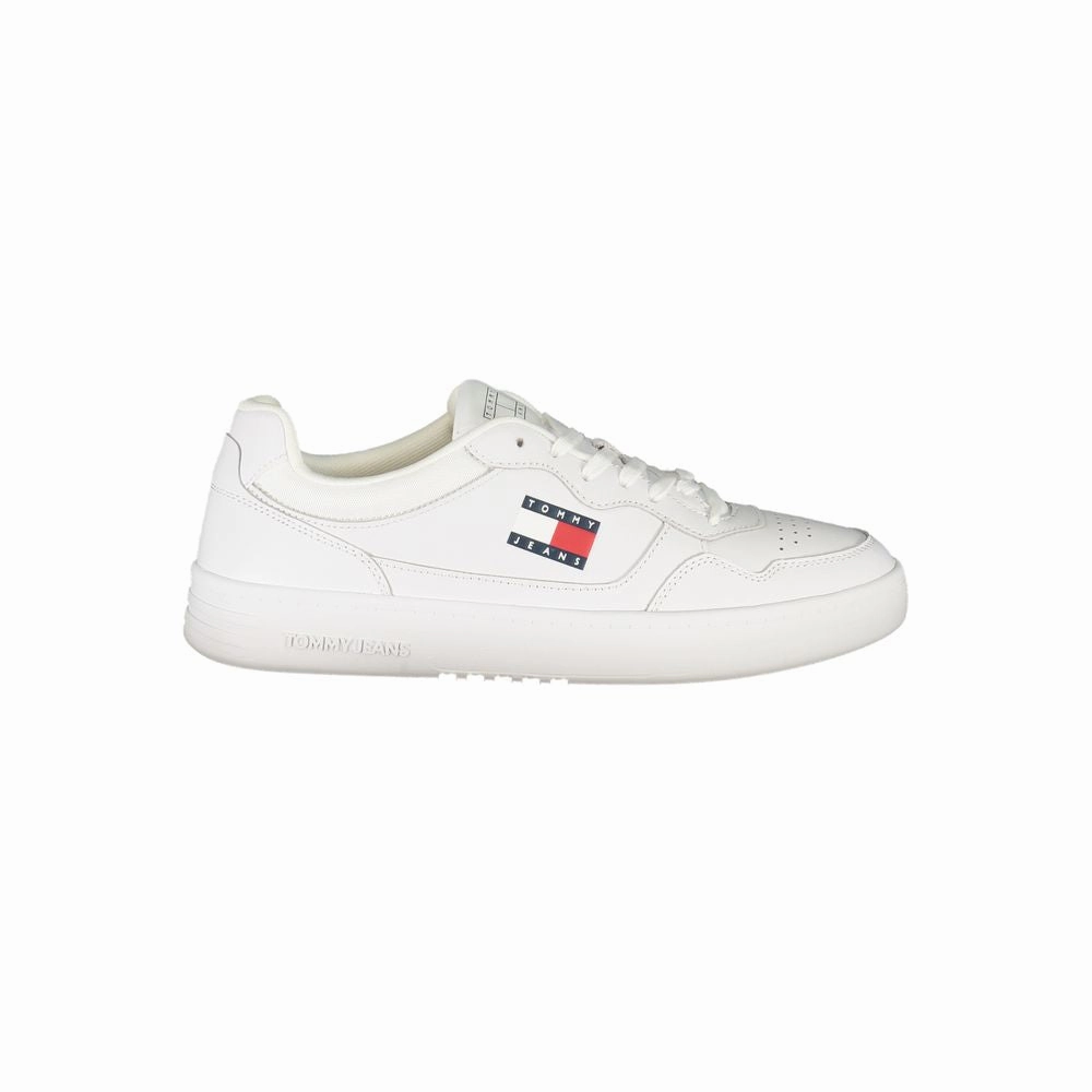 Tommy Hilfiger Leather Mens Men's Sneaker padded - comfort shoes 5K shoes