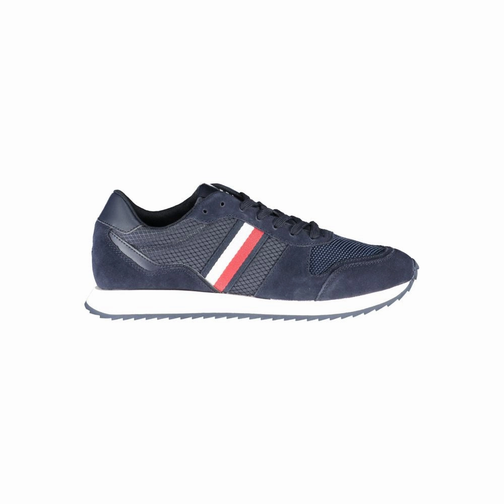 running in a taiga area shoes Tommy Hilfiger Polyester Men Men's Sneaker