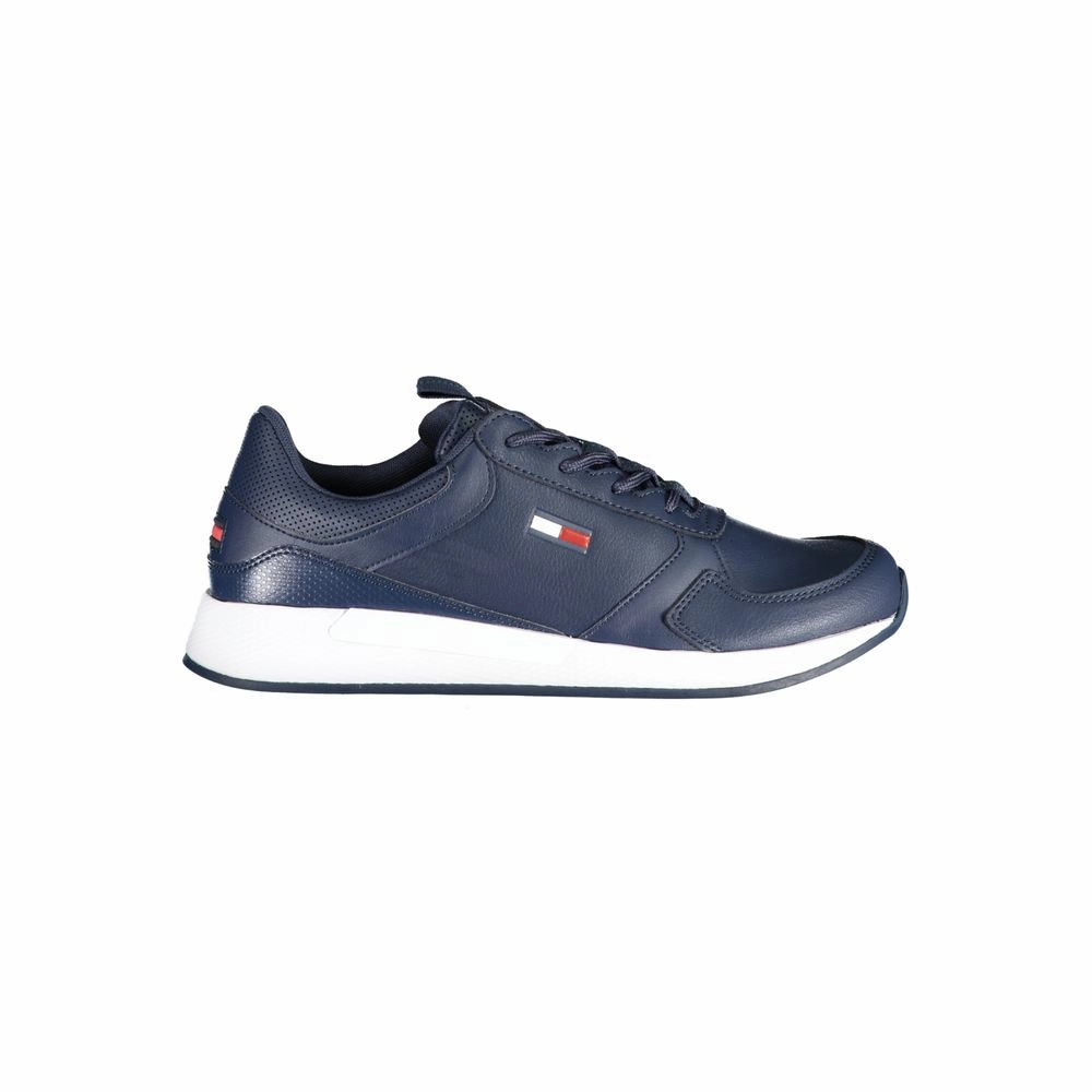 Tommy Hilfiger Polyethylene Men Men's Sneaker running on downhill shoes weightlifting shoes