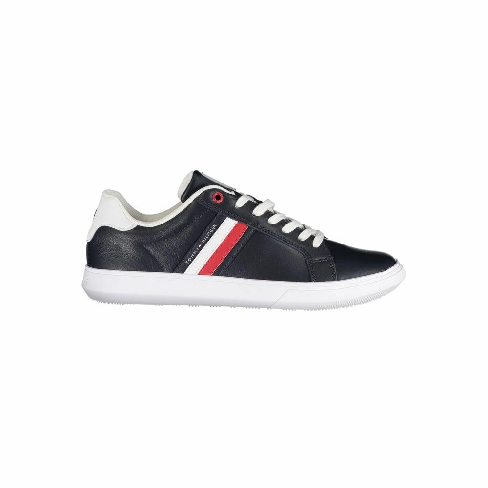Innovative Features Tommy Hilfiger Sleek Lace-Up Sneakers with Contrast Men's Details