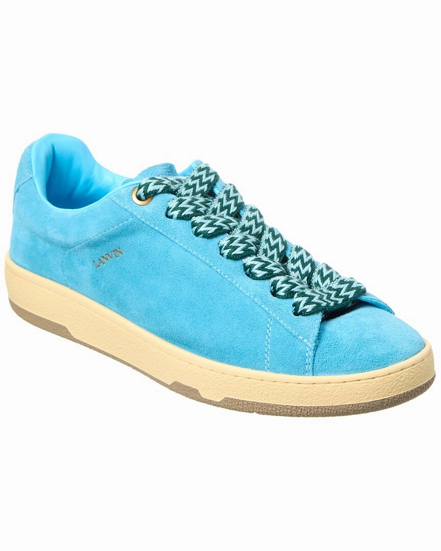 soft shoes LANVIN Basses Curb Lite Suede Sneaker