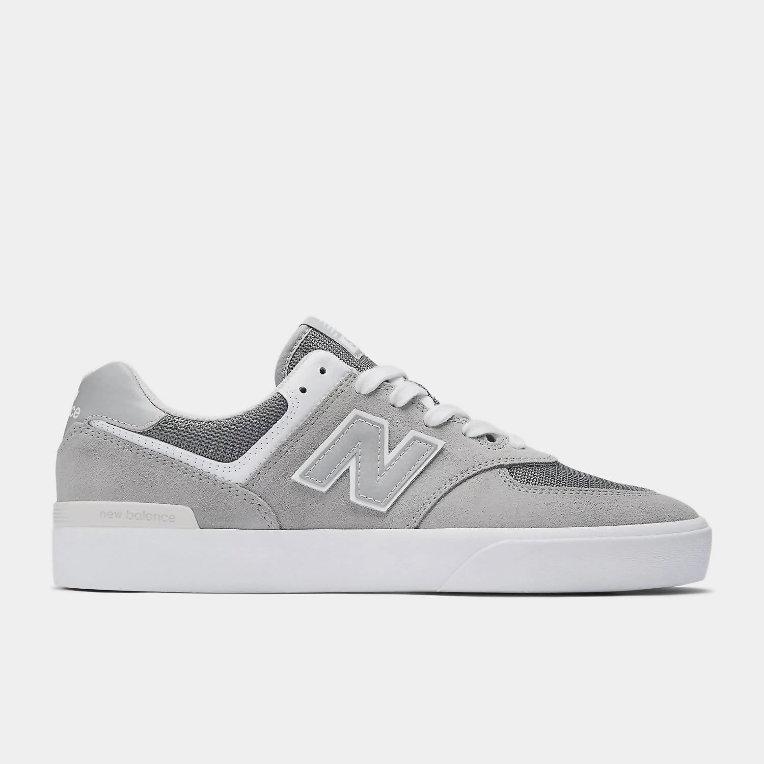 Sporty Shoes Women's Numeric 574 Vulc Sneaker In Grey/white