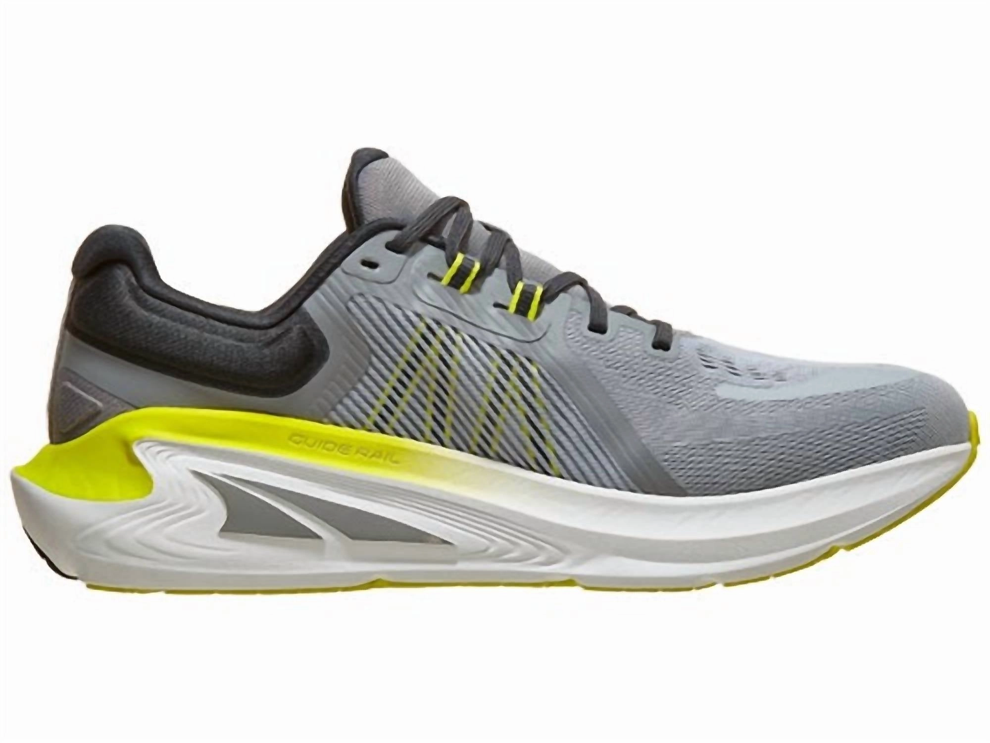 weight - training running shoes Cushioned Insole Men's Paradigm 7 Sneaker In Gray/lime