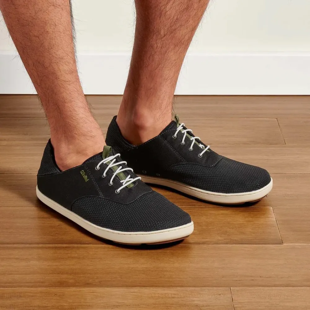 Casual Outfit OluKai Men's Nohea Moku Mesh Slip On in Black