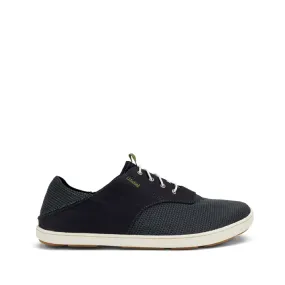 Cool Walk Cloudy Hike OluKai Men's Nohea Moku Mesh Slip On in Black