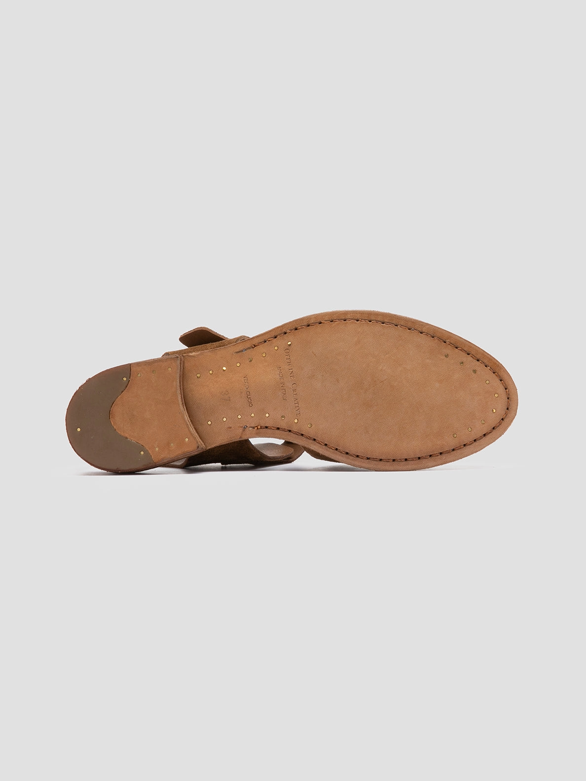 LEXIKON 536 - Brown Suede Sandals Casual Flip-flops