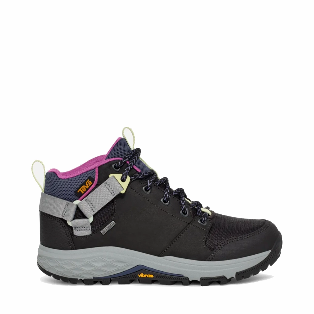 Trail Tested Teva Women's Grandview Mid GTX Waterproof Hiker in Caviar