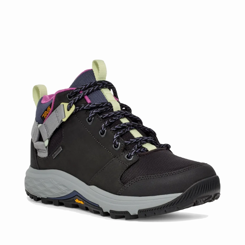 Teva Women's Grandview Mid GTX Waterproof Hiker in Caviar easy move