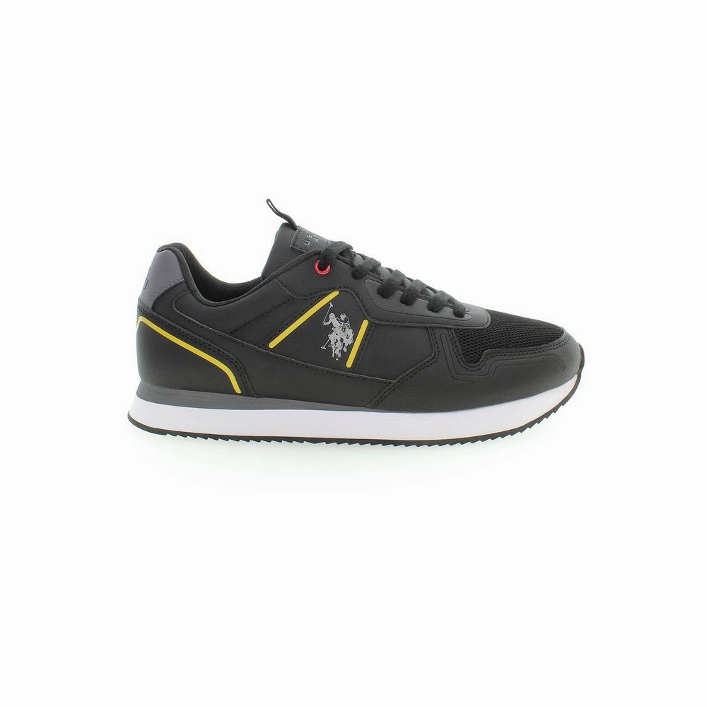 asphalt - road - runner Flat terrain stability U.S. POLO ASSN. Polyester Men's Sneaker