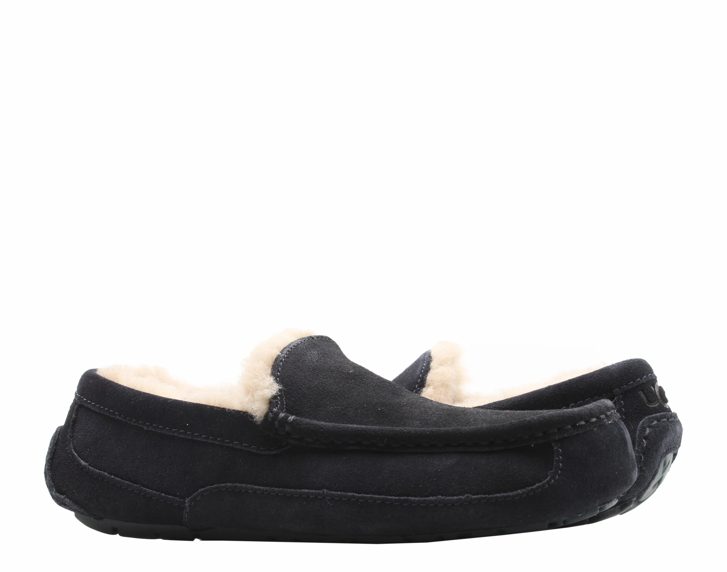 Everyday Use UGG Australia Ascot Moccasin True Navy Men's Slippers 1101110-TNVY