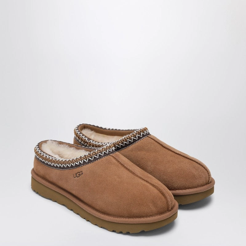Reputable high - traction sole Ugg Men's Tasman Chestnut Eather Slip-Ons