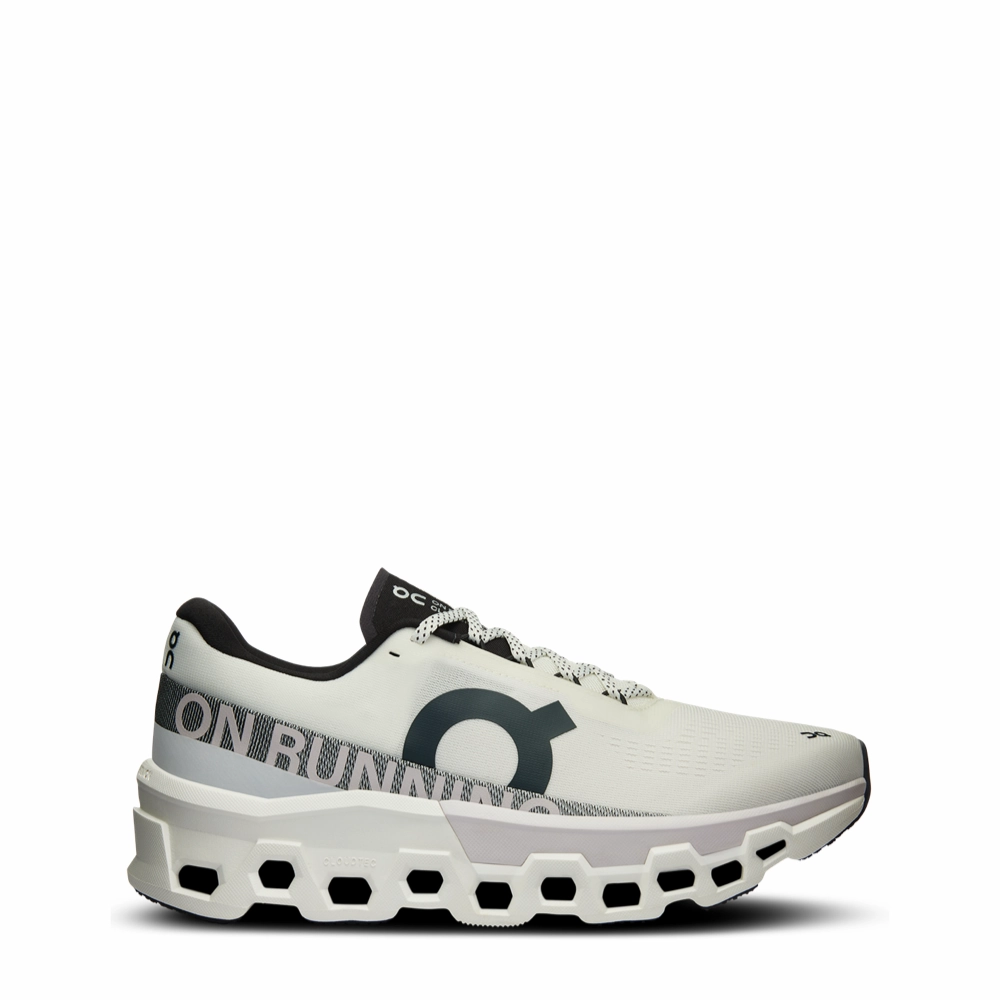 Flat Sole warm weather On Women's Cloudmonster 2 Sneaker in White/Frost