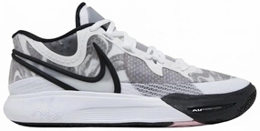 kids' size Unisex Kyrie 8 Basketball Shoe In Black/white