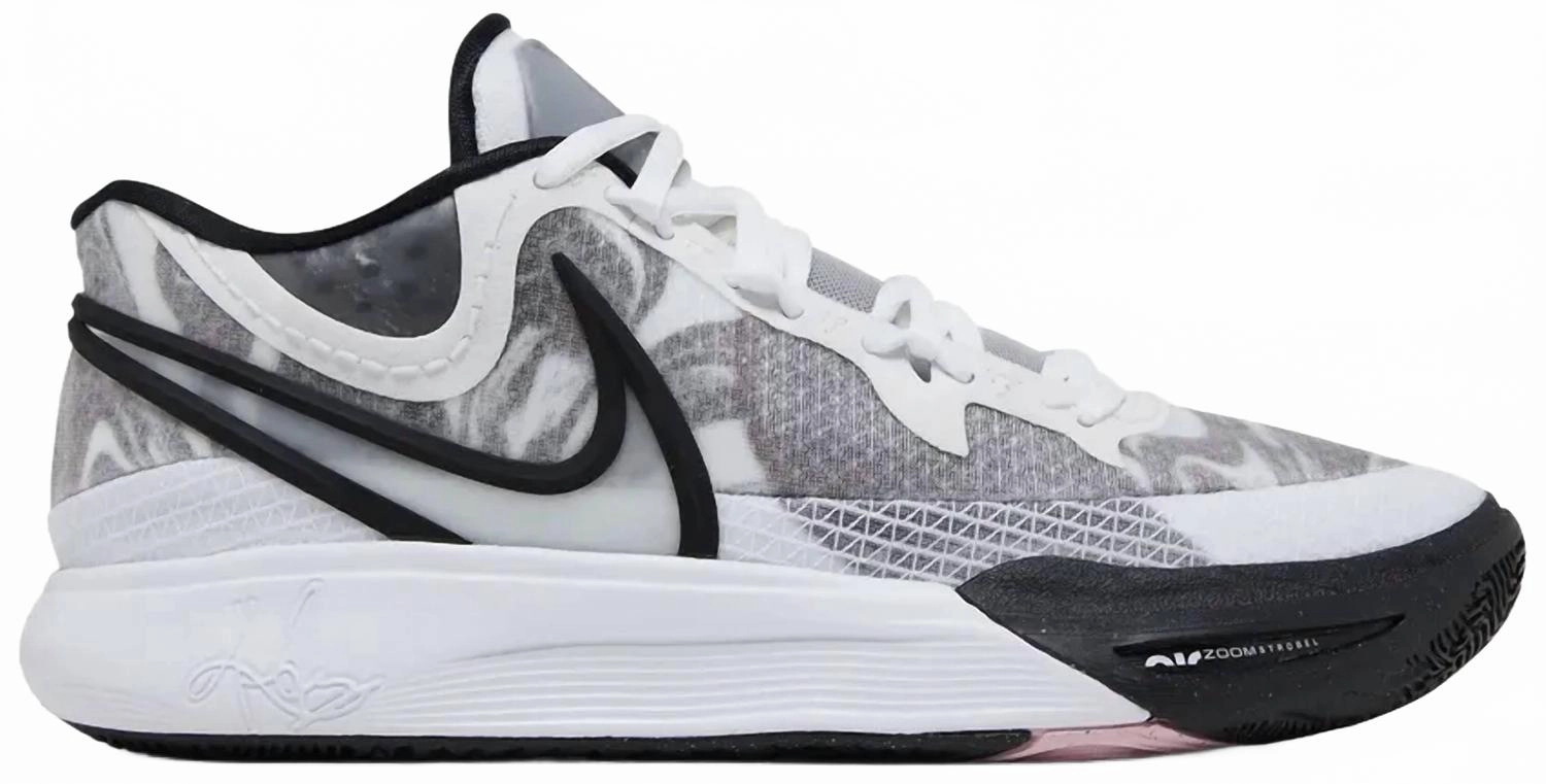 Amateur athlete night running footwear Unisex Kyrie 8 Basketball Shoe In Black/white