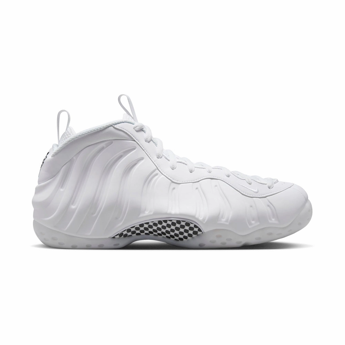 odor - control technology warm - weather running shoes Nike Air Foamposite One 'Triple White' Men's Shoes