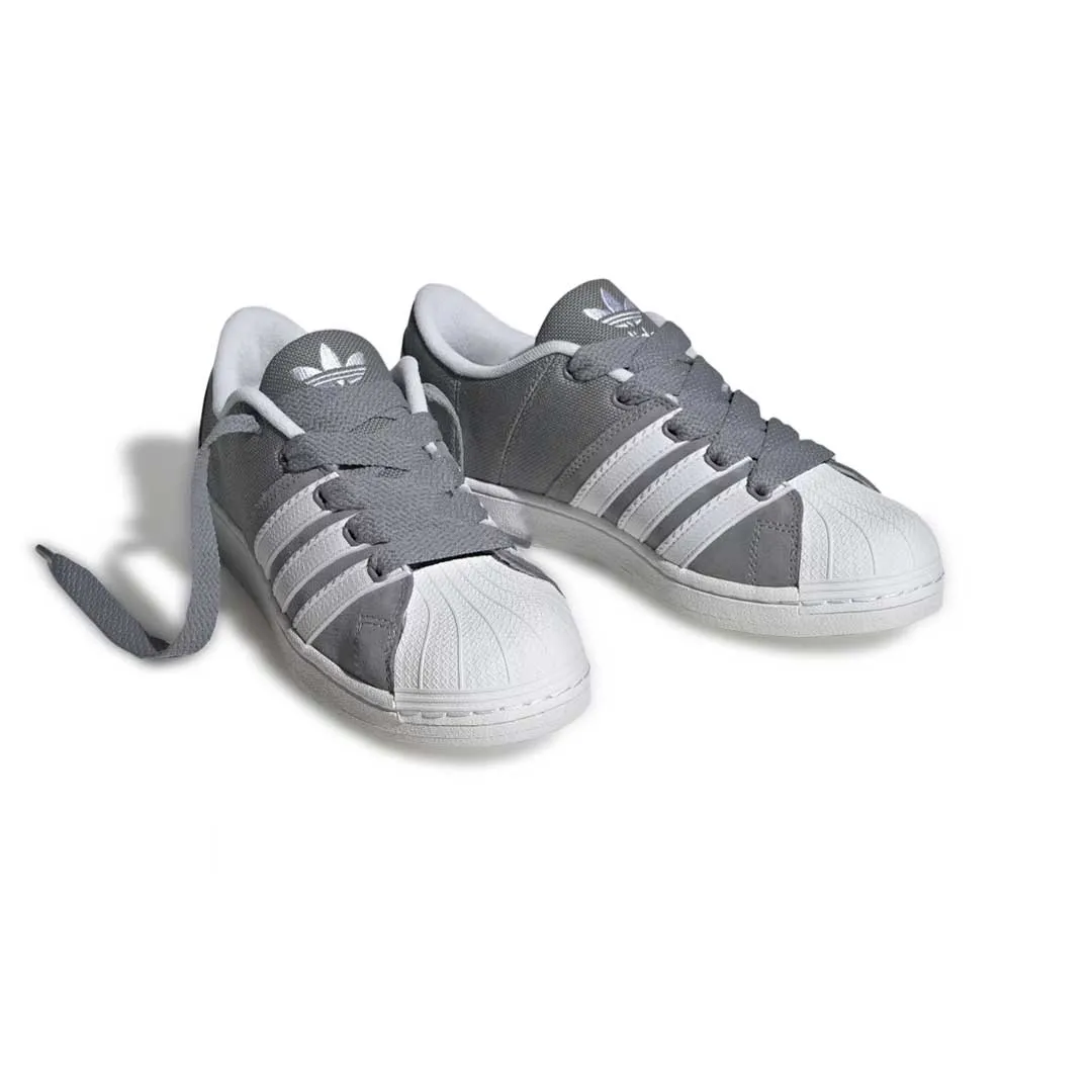 Pointed Toe Design adidas - Men's Superstar Supermodified Shoes (H03740)