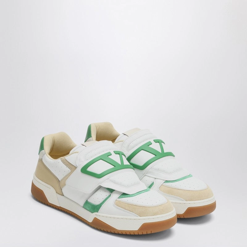 stylish running shoes running in an underpass area shoes Valentino Garavani Men's Sneaker Low Top Joie De Jouer /