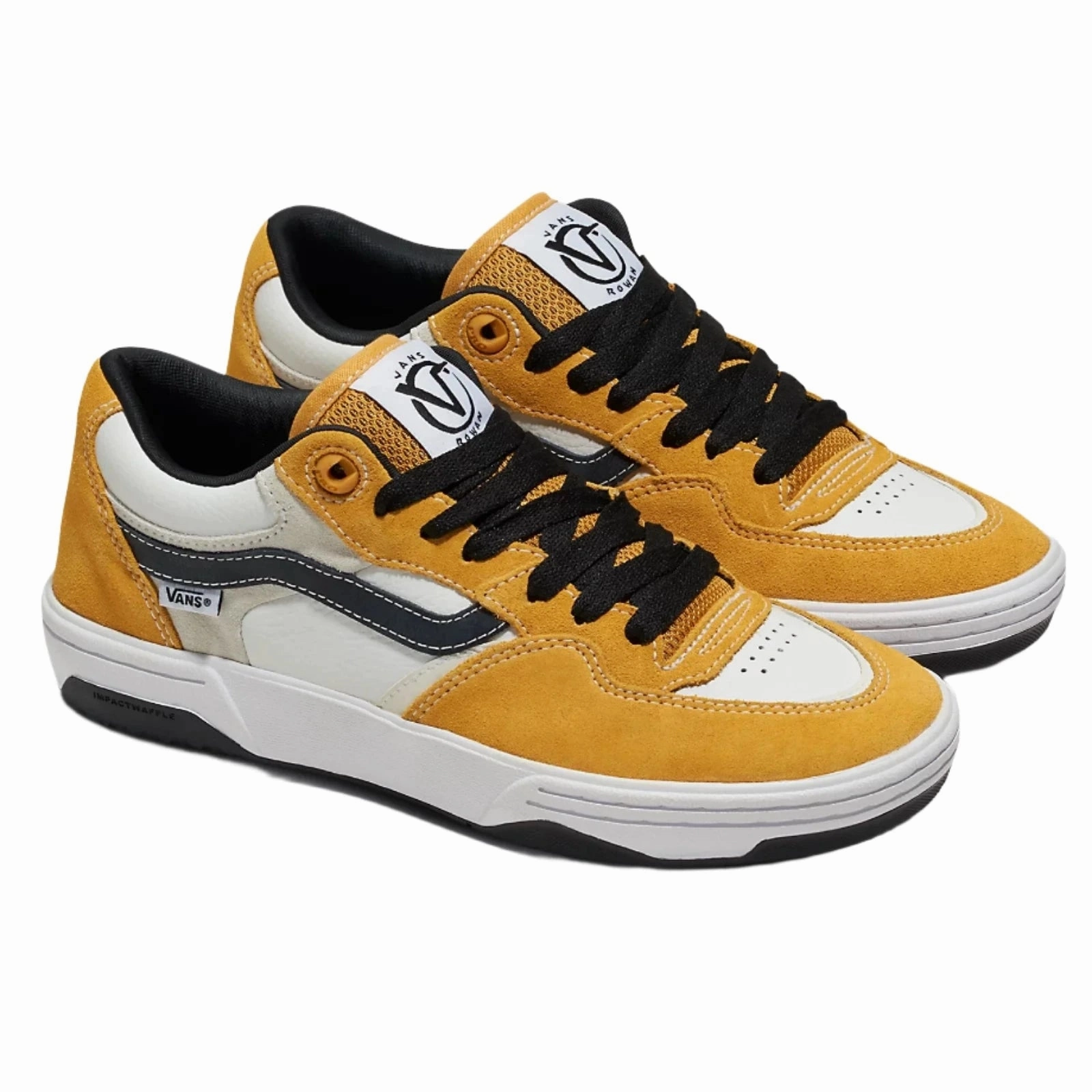 Strappy Design Vans - Rowan 2 (Black/Yellow/White)
