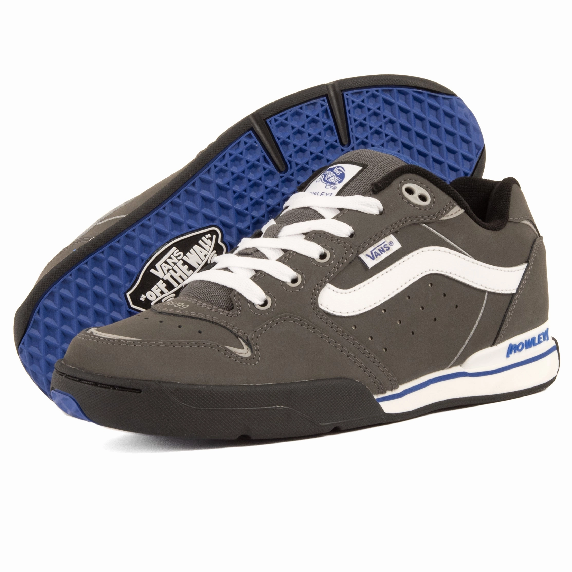 Vans - Rowley XLT (Grey/Blue) netball shoes