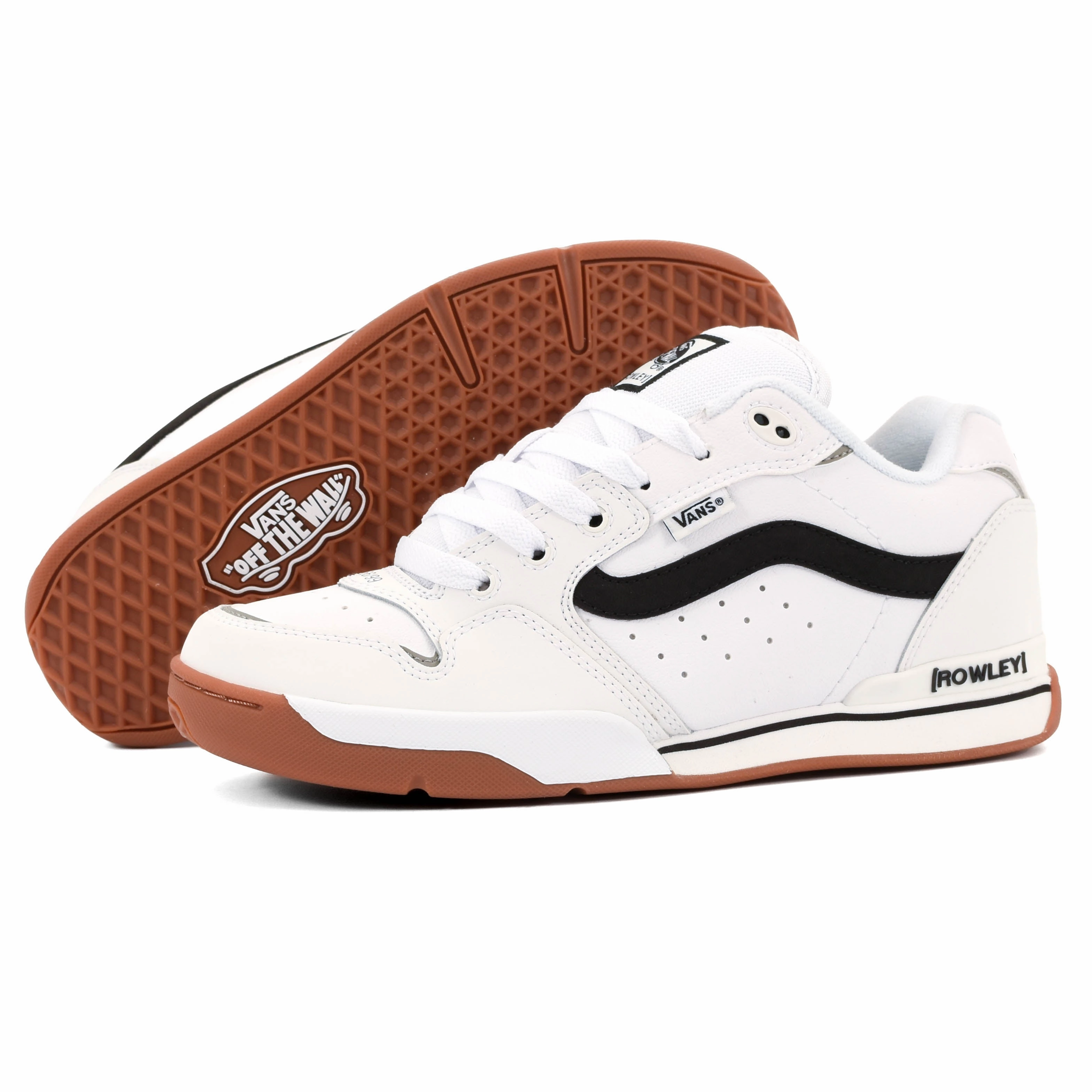 Vans - Rowley XLT (White/Black) competition equipment Reflective