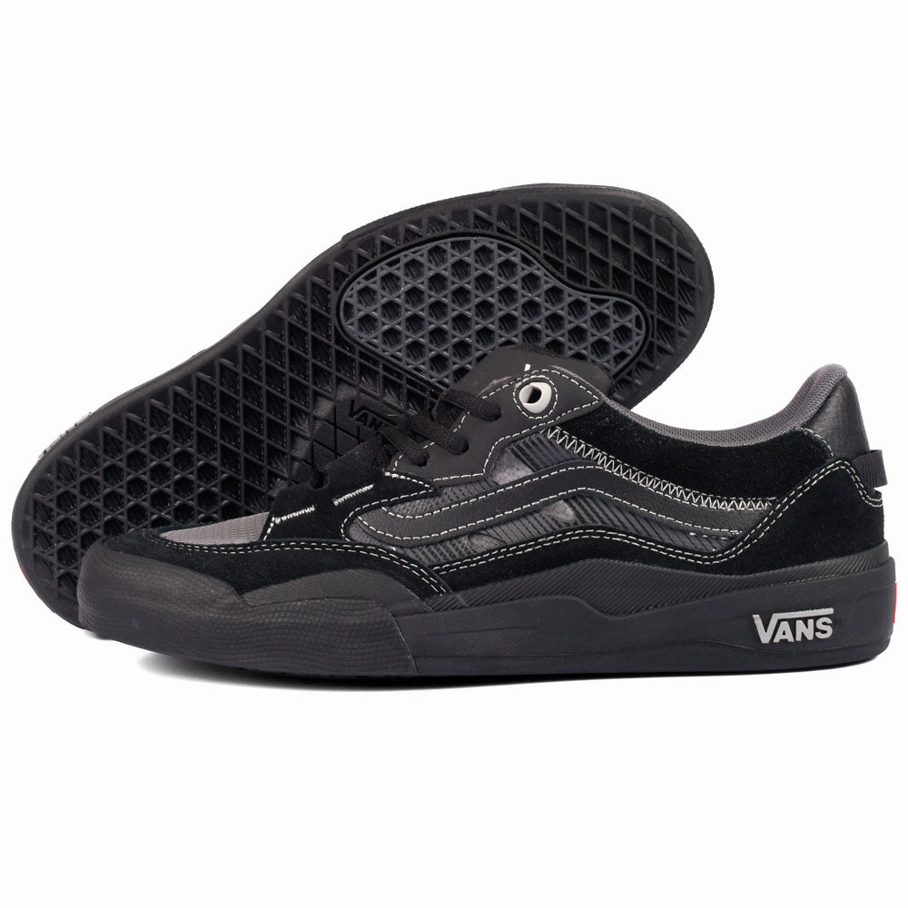 Vans - Skate 2 Wayvee (Black/Grey) Soft Touch fabric - lining shoes
