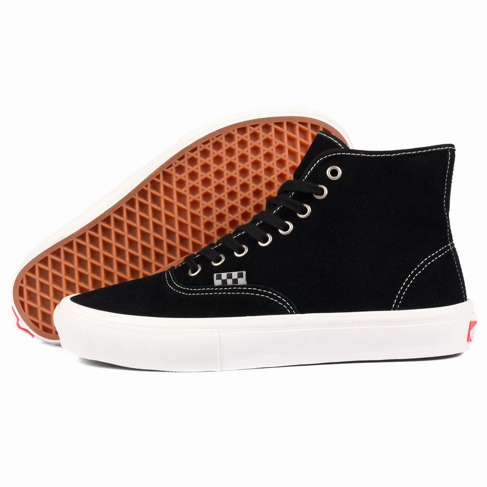 Vans - Skate Authentic High (Black) campus enthusiasm - generating