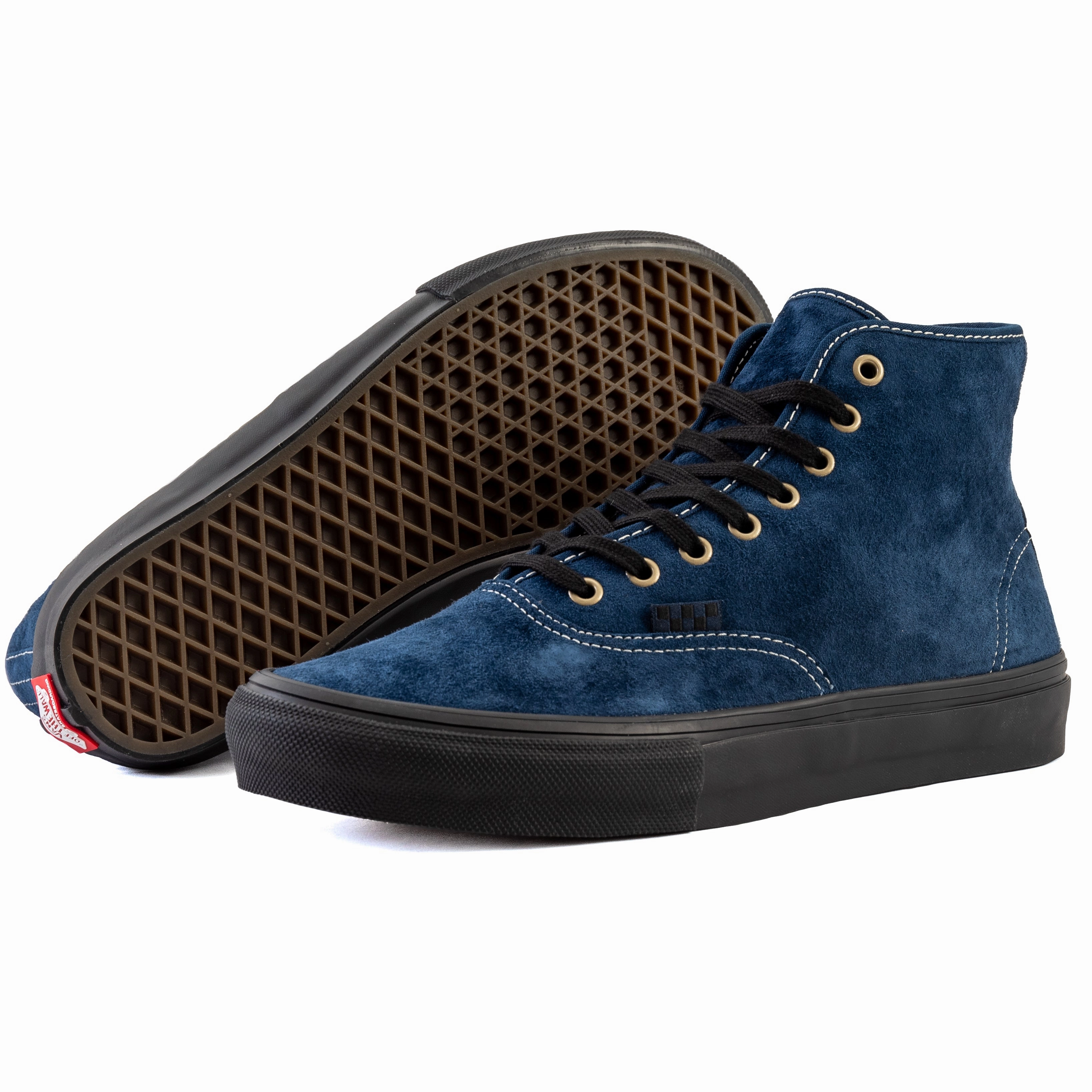 Vans - Skate Authentic High (Navy/Black)*SALE WideToeBox Knee support