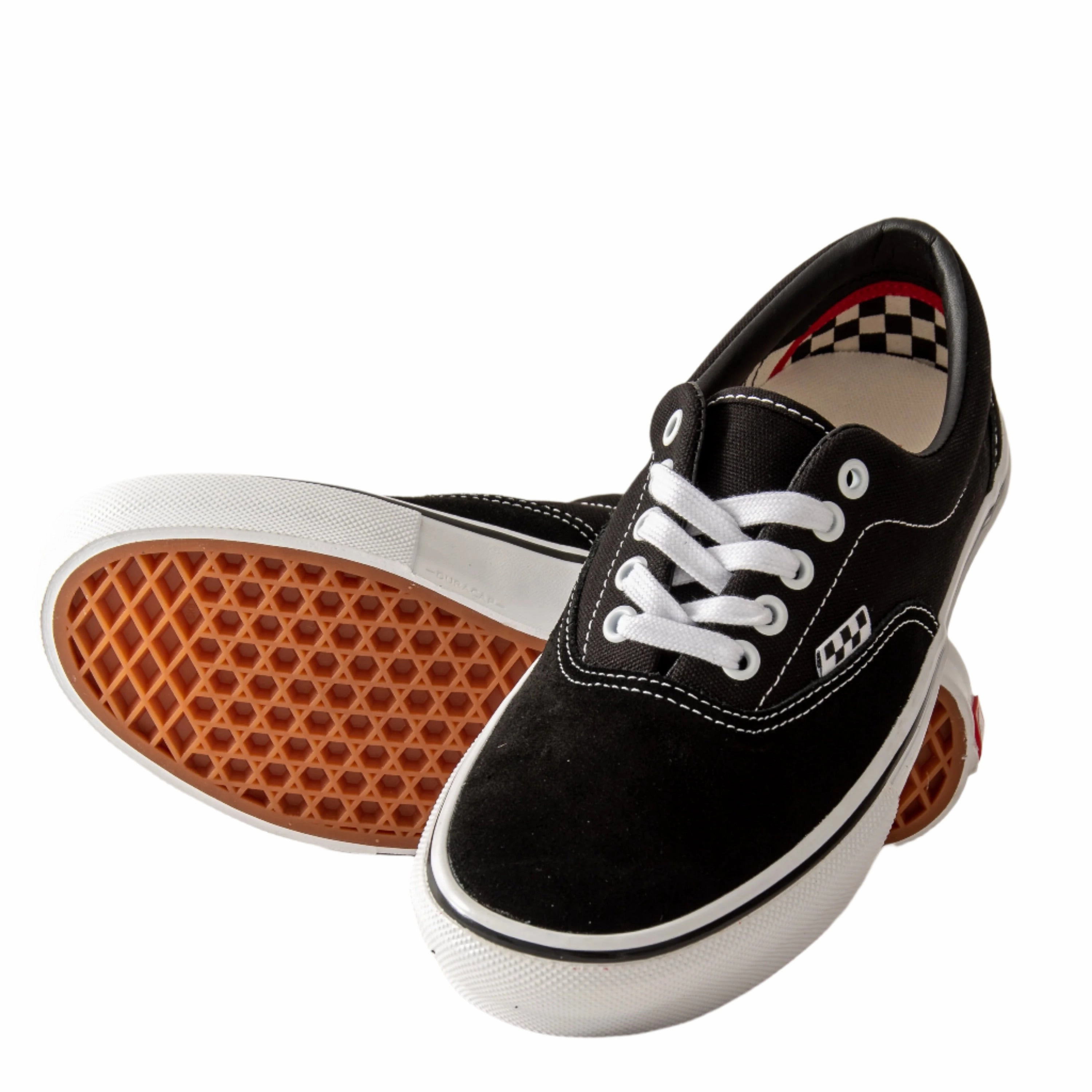 padded - lining shoes shock - absorbing midsole shoes Vans - Skate Era (Black/White)