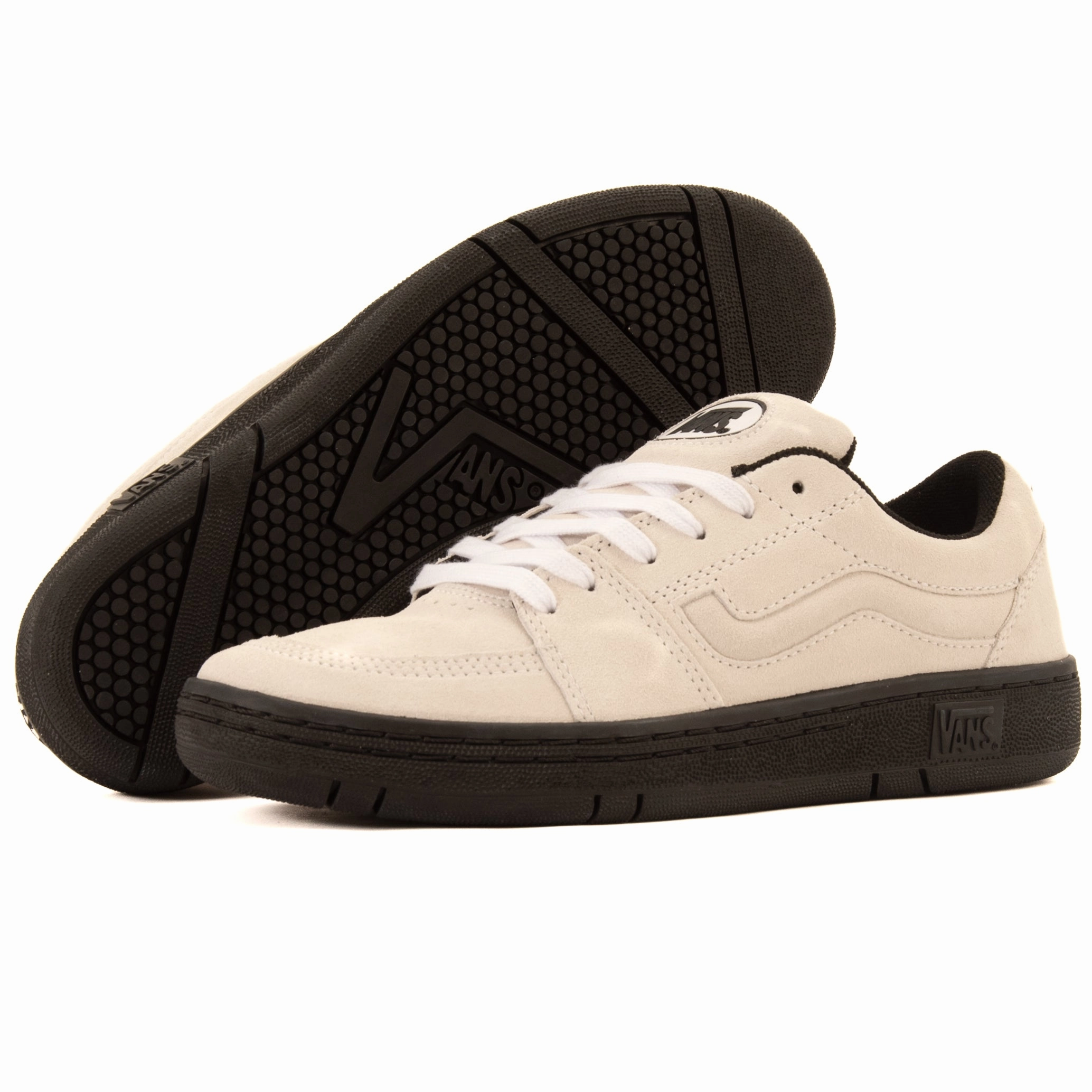Vans - Skate Fairlane (True White/Black)*SALE non - stretchy running option