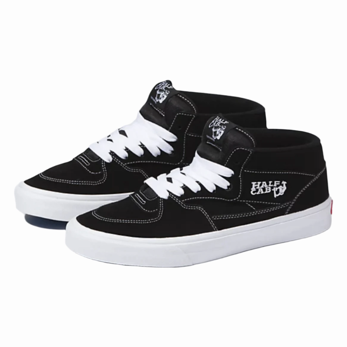 Vans - Skate Half Cab (Black/White) right - foot