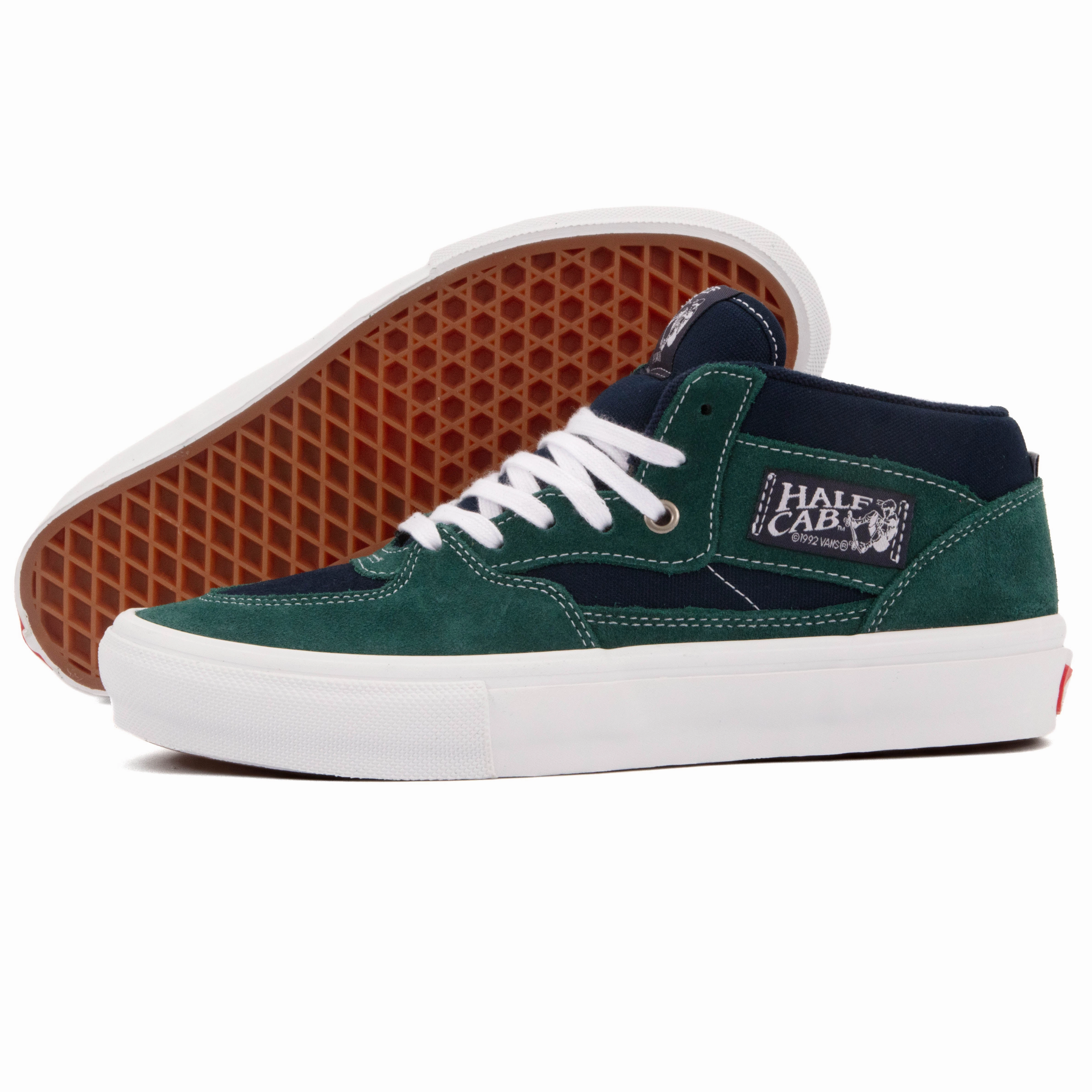synthetic shoes Vans - Skate Half Cab (Blue/Green)