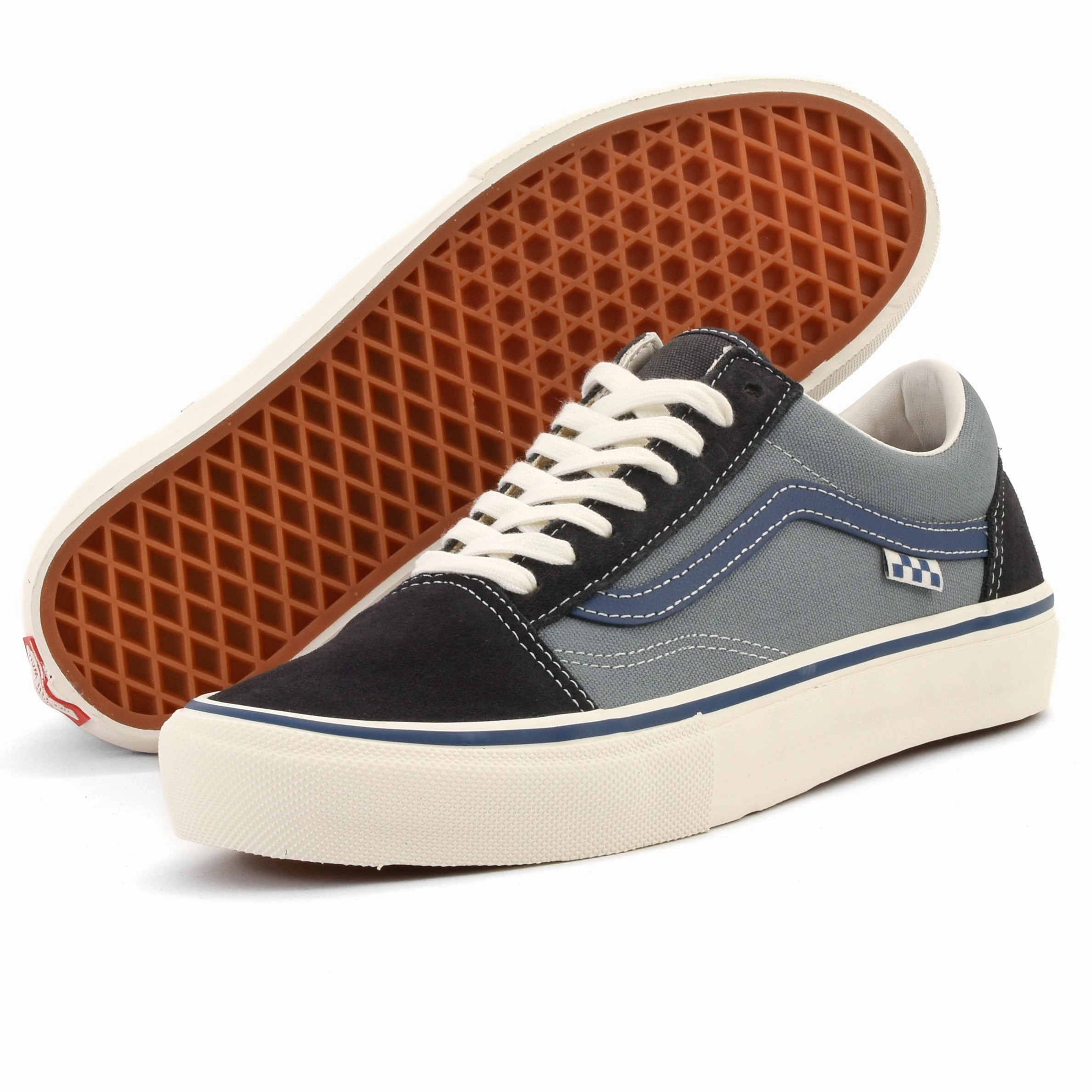 Vans - Skate Old Skool (Elijah Berle Vintage Blue) wide - fit