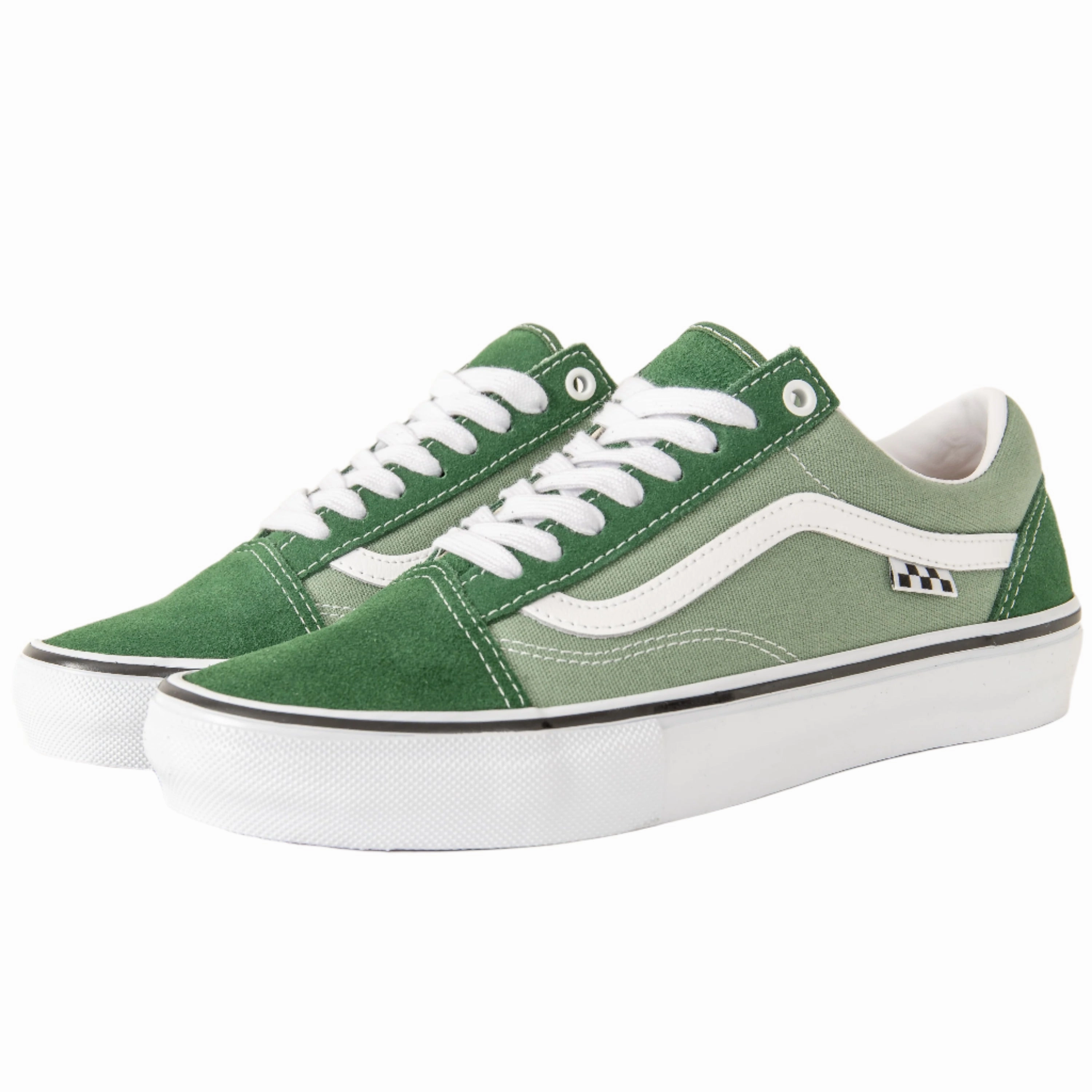 track - specific shoes Fantastic features Vans - Skate Old Skool (Green Pastures) *SALE