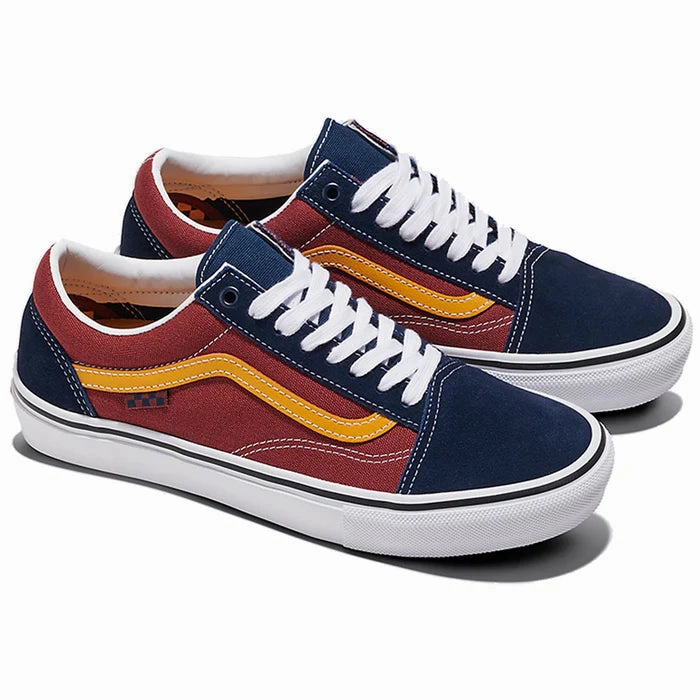 confidence building running shoe success Vans - Skate Old Skool (Navy/Burgundy)*SALE
