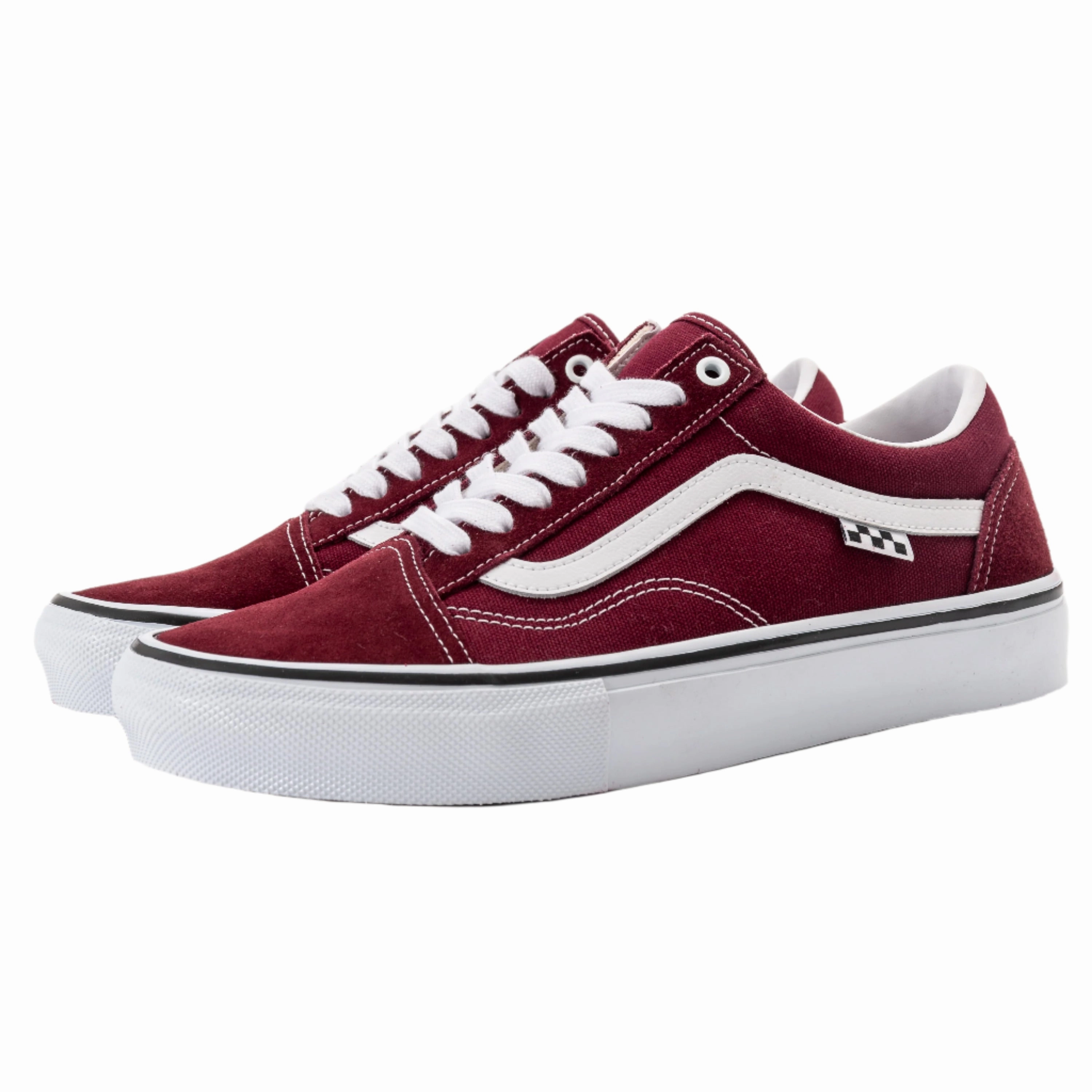 Vans - Skate Old Skool (Port/True White) *SALE running on track shoes