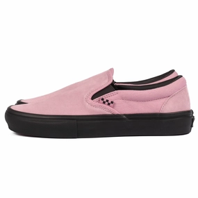 Vans - Skate Slip-On (Pink/Black) reliable shoes HighTop